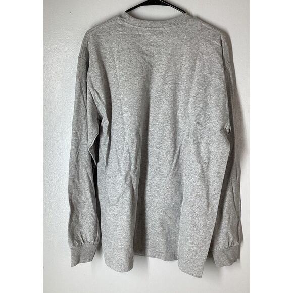 Supreme Other - Supreme Pre Shrunk Mens Gray Long Sleeve sweater  Size Large